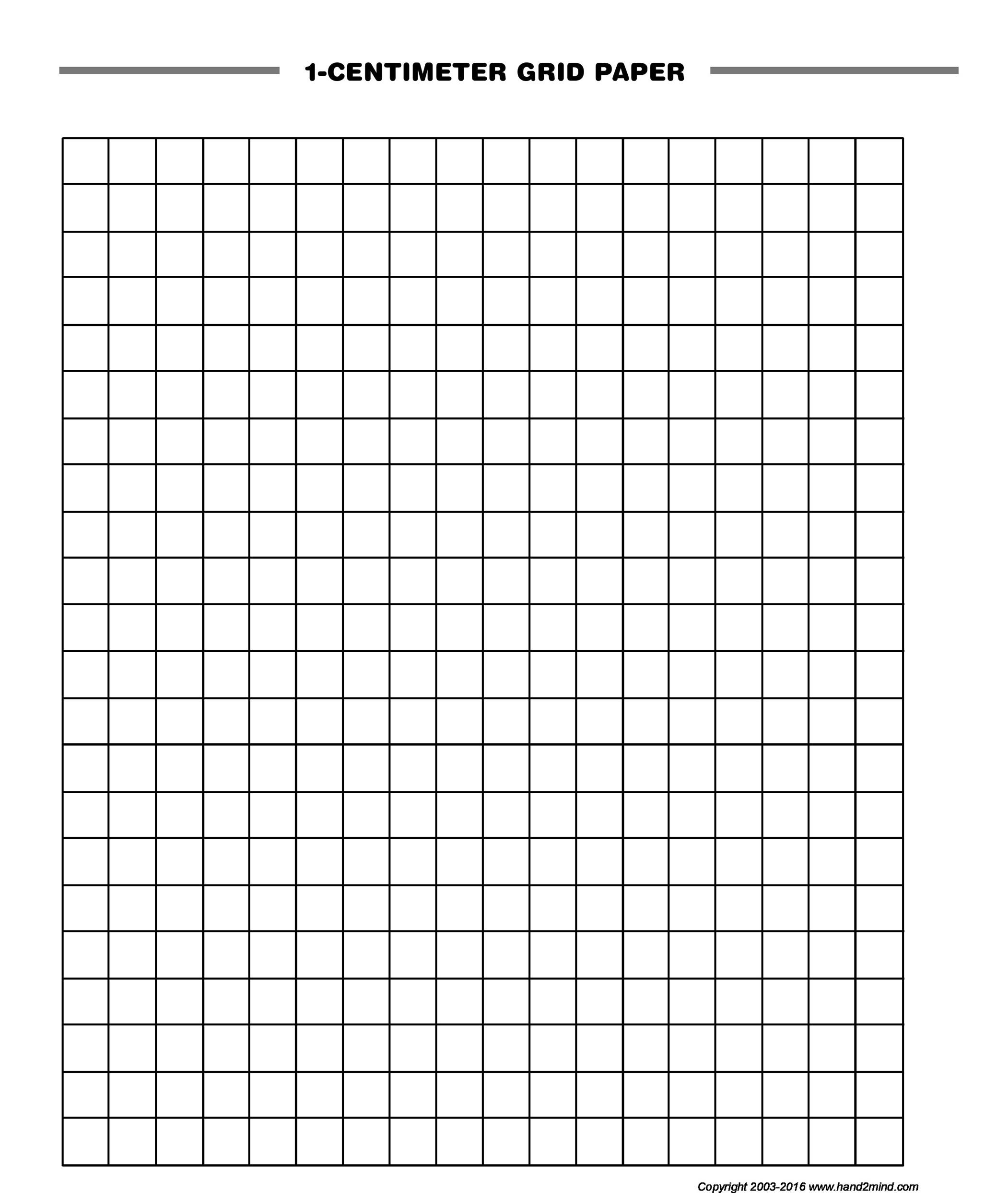 Blank Graph Paper For Math