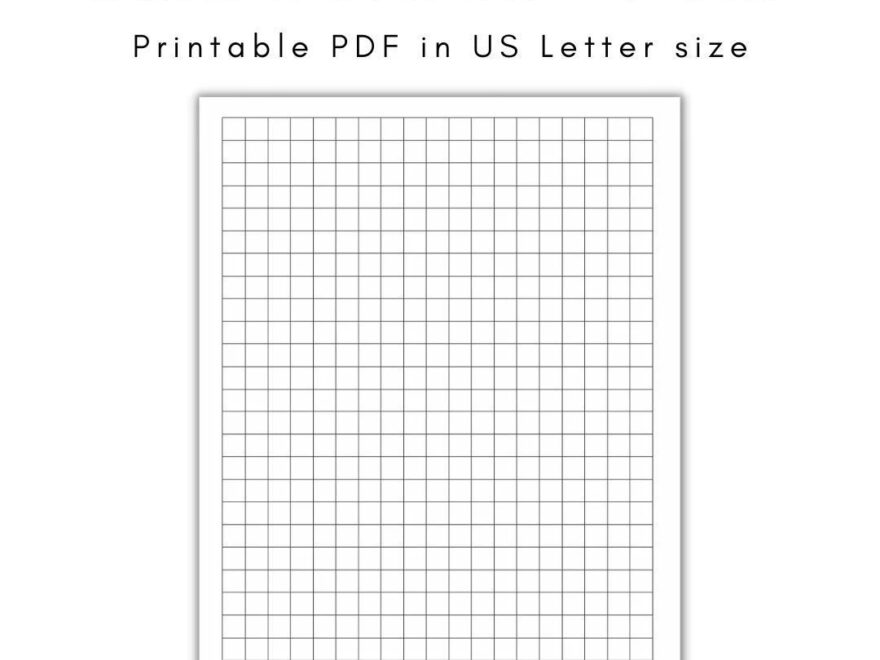 1 Cm Graph Paper Etsy