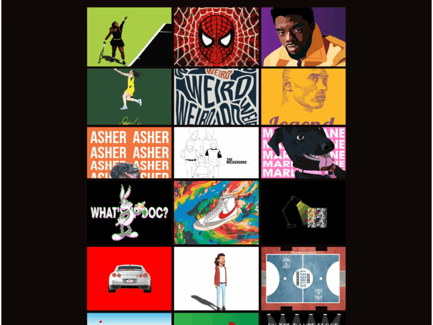 10 Squarespace Graphic Design Portfolio Examples templates Used