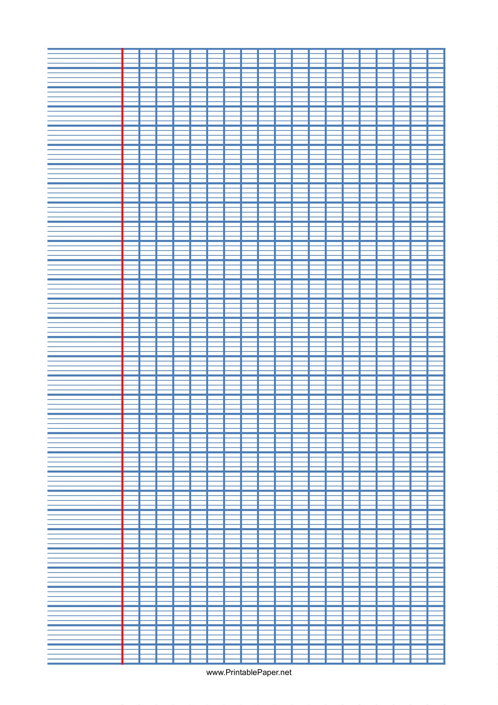 Free Printable Graph Paper Template 06