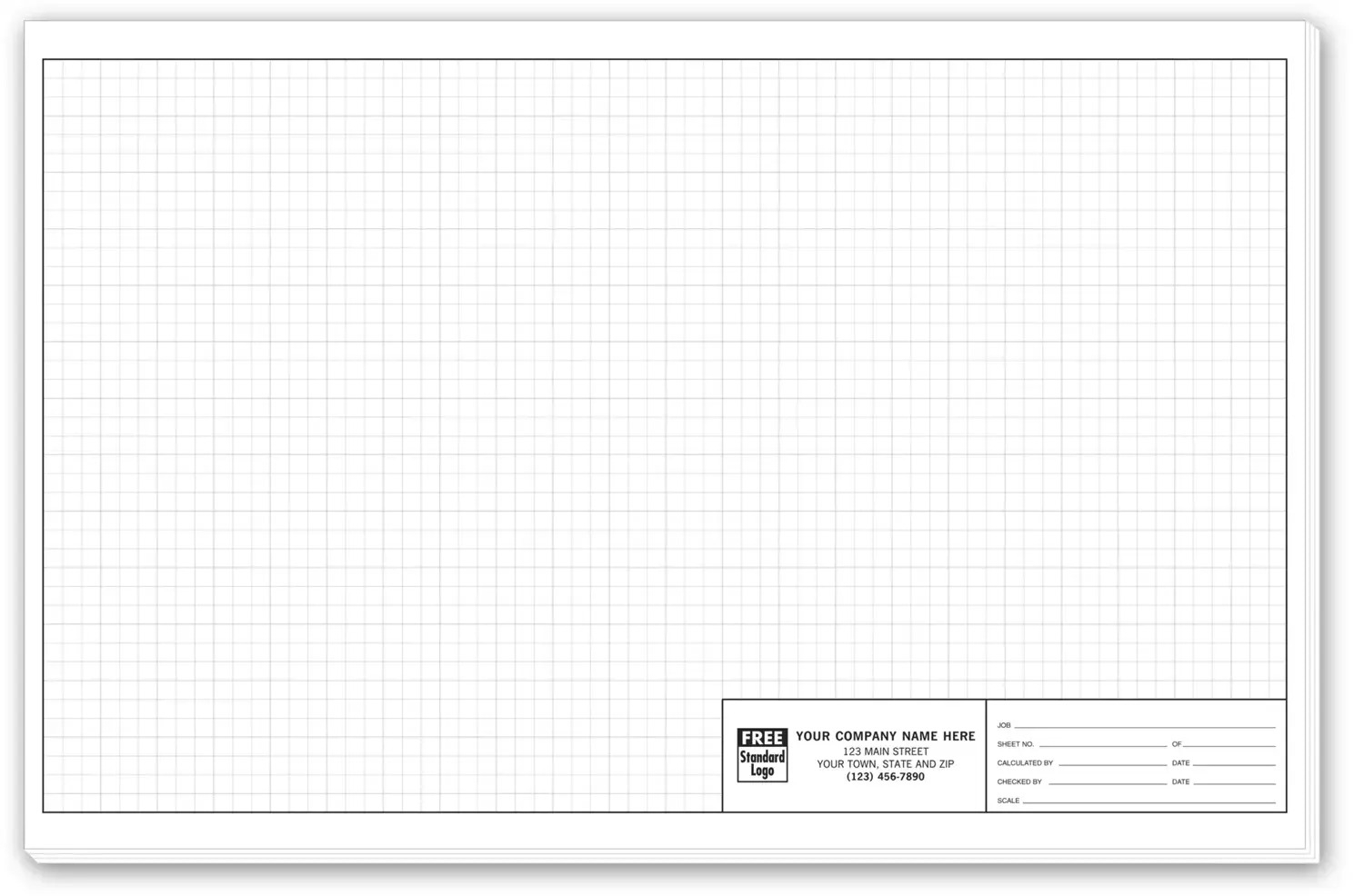 11x17 Graph Pads