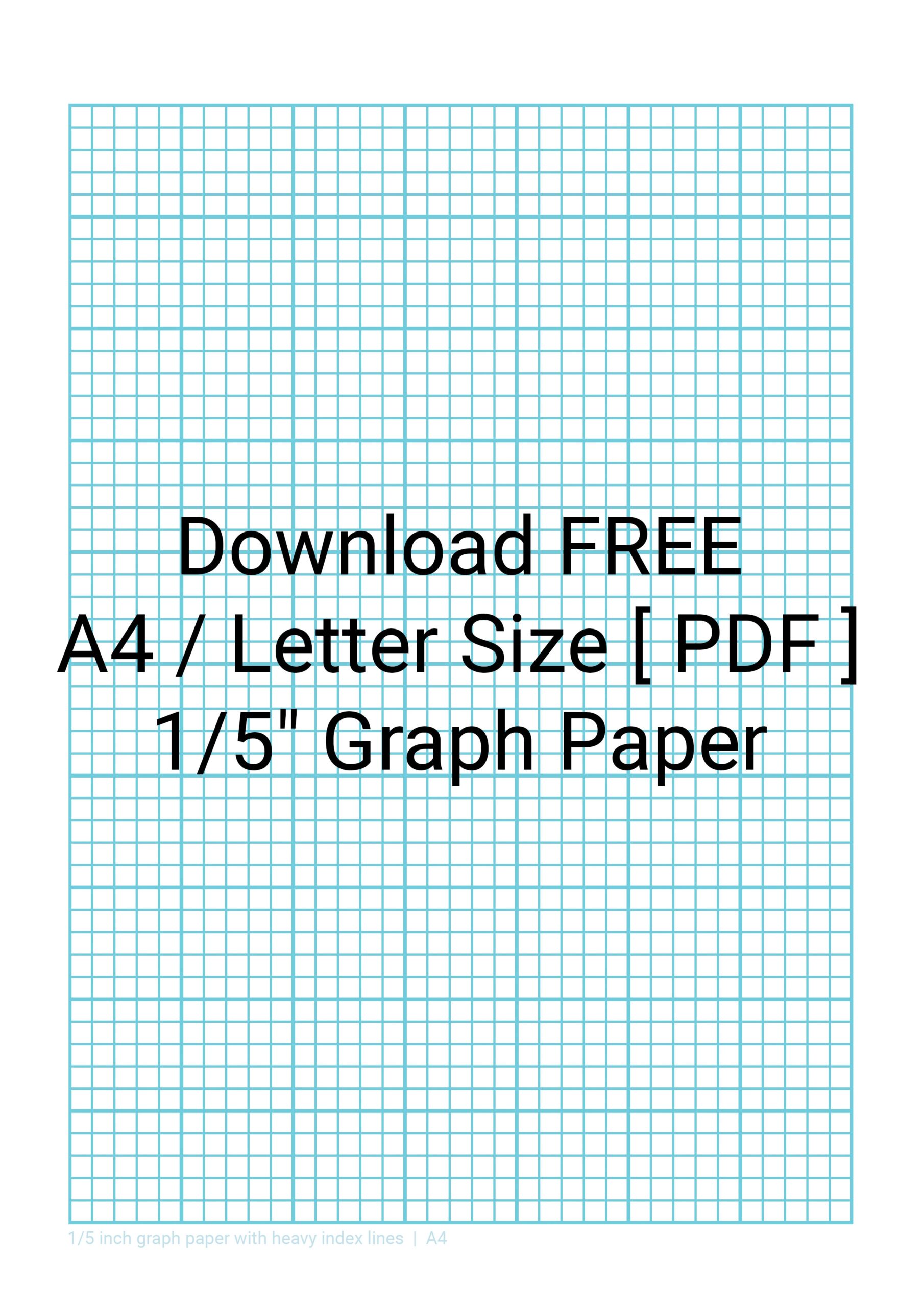 1/4 Graph Paper Printable