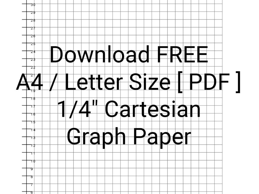 14 Free Printable Graph Paper Templates PDF