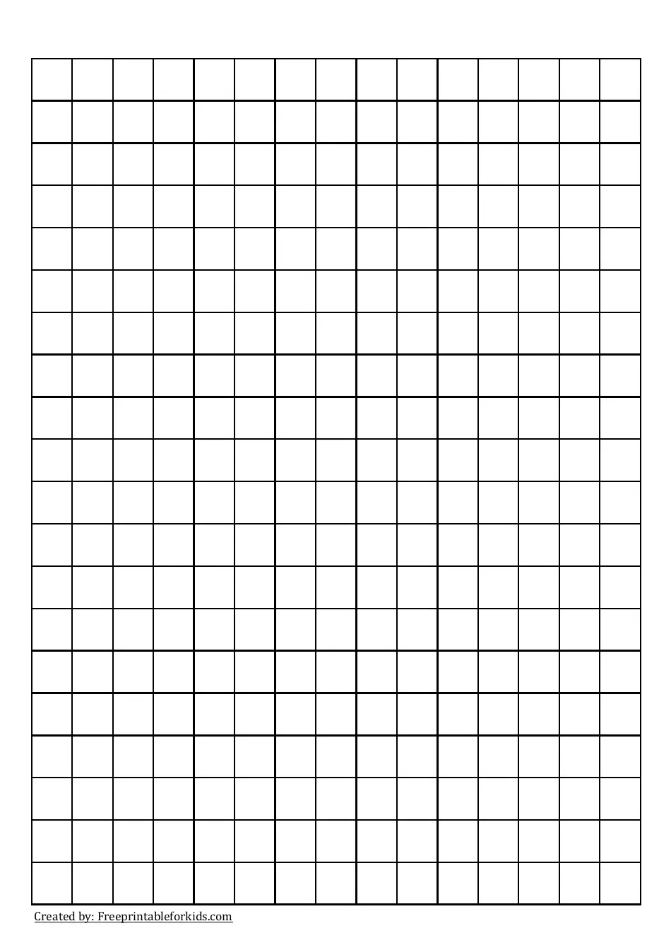 15 X 20 Grid Graph Paper Download Printable PDF Templateroller