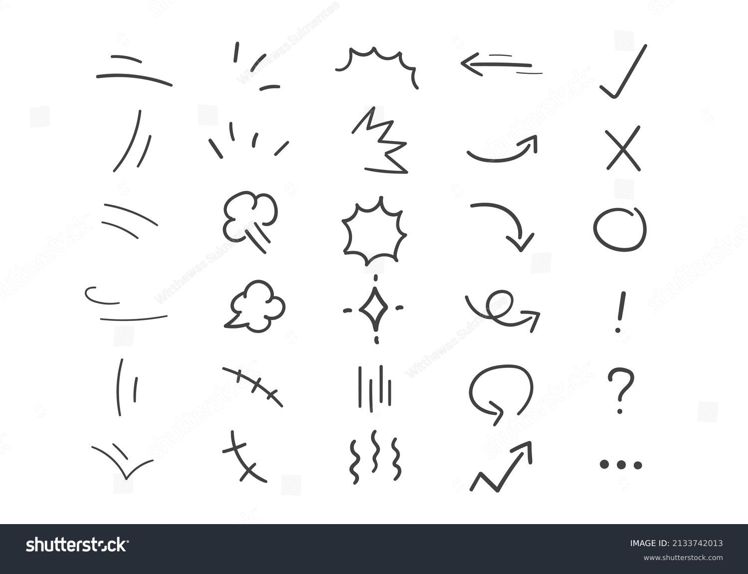 17 913 Cartoon Movement Lines Stock Vectors And Vector Art Shutterstock