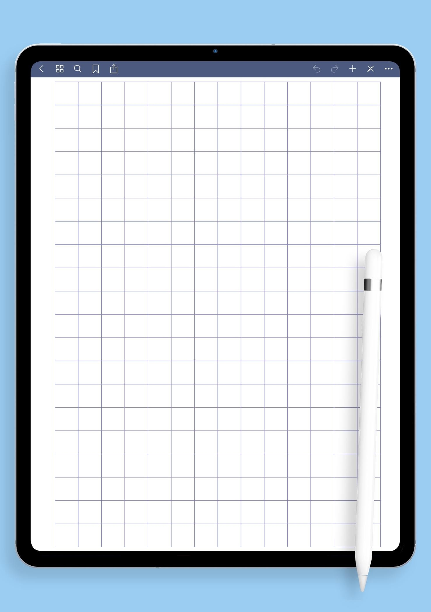 1 Cm Square Graph Paper Printable