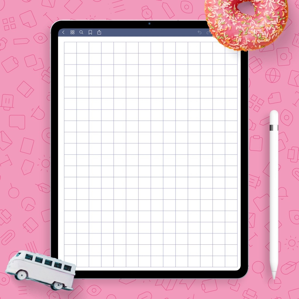 1cm Graph Paper Printable Pages Blue Template Printable PDF