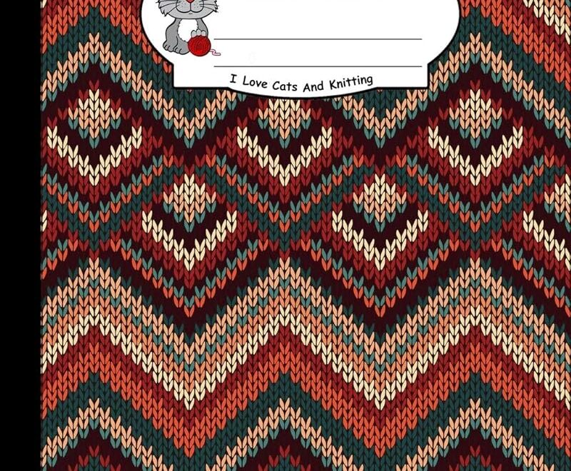 2 3 Ratio Knitting Graph Paper I Love Cats And Knitting Knitter s Graph Paper For Designing Charts For New Patterns Multi Colors Realistic Knitted Pattern Cover Publishing TS 9781795167109 Amazon Books