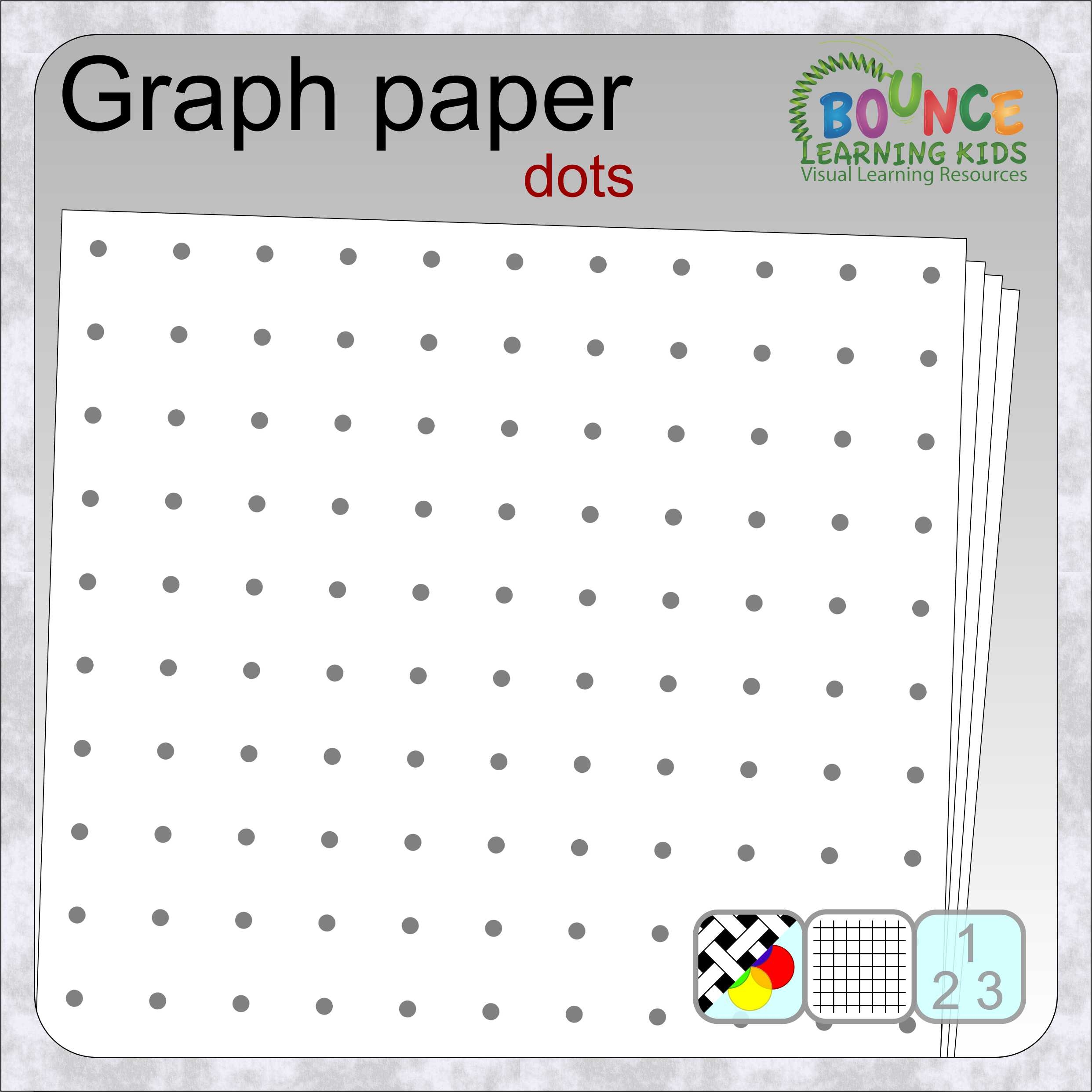 24 Useful Isometric Dots Graph Paper Clip Art Images