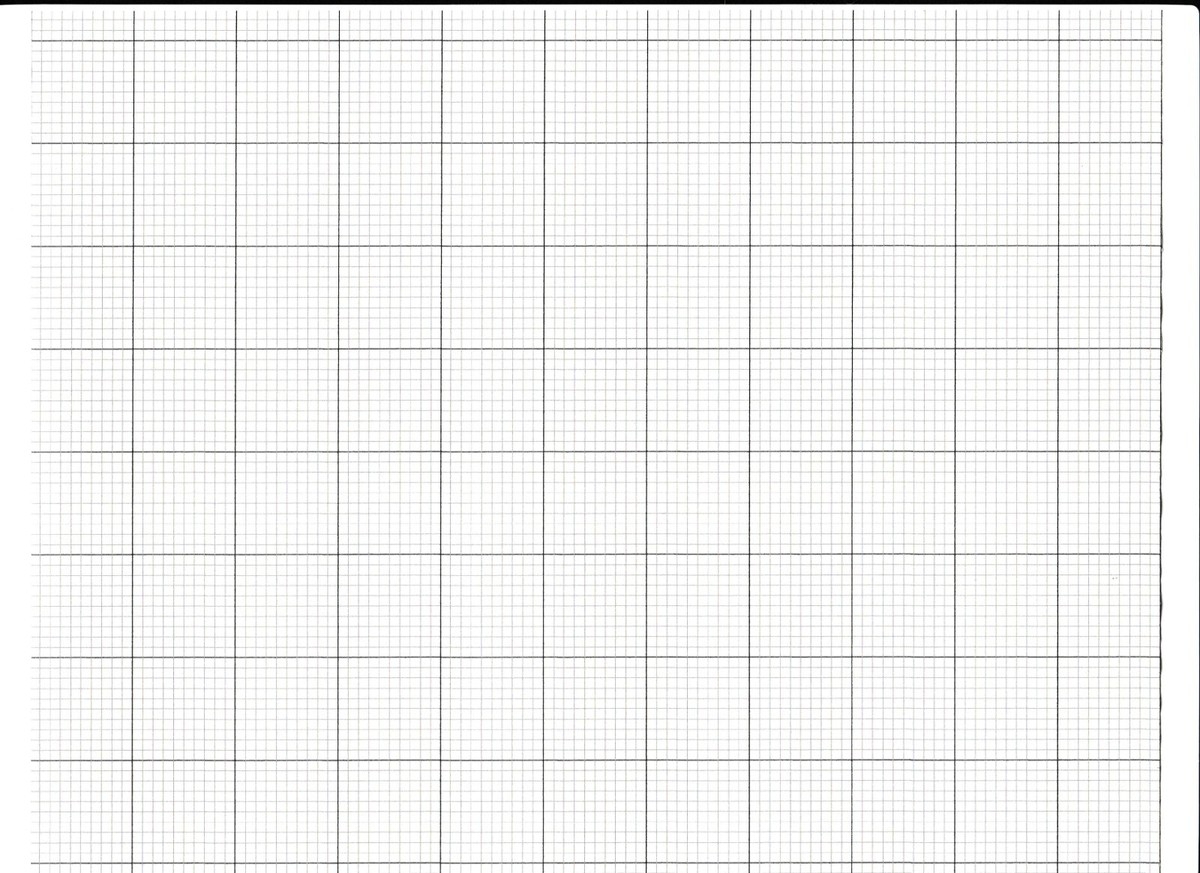 25 Pack Large Sheet Format 10th Of An Inch Graph Paper 36 X 24 Black EBay