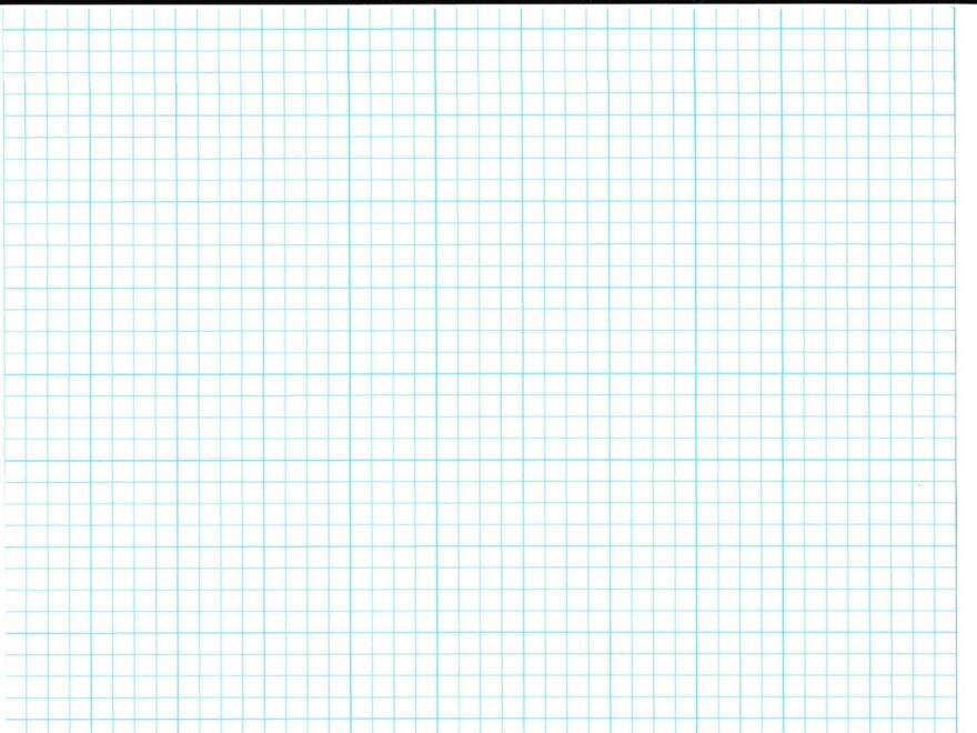 25 Sheets Large Format Graph Paper 1 4 Scale Blue Ink 7 Different Sizes EBay