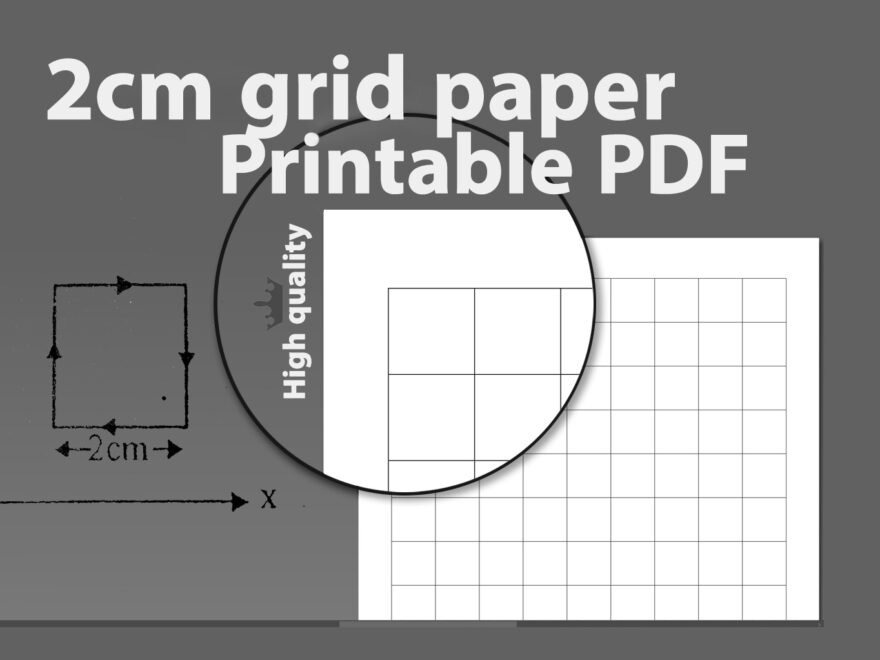 2cm Graph Paper PDF Color Test Page Worksheets Library
