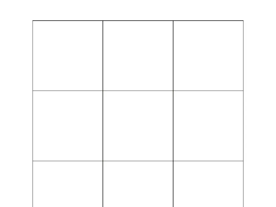 3 X 3 Paper Quilt Grid Templates Download Printable PDF Templateroller