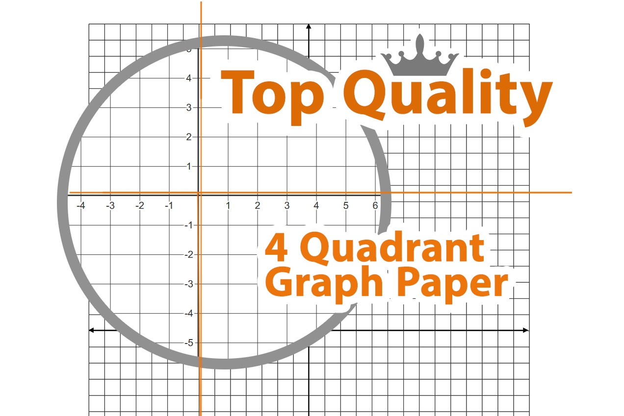 Printable Four Quadrant Graph Paper
