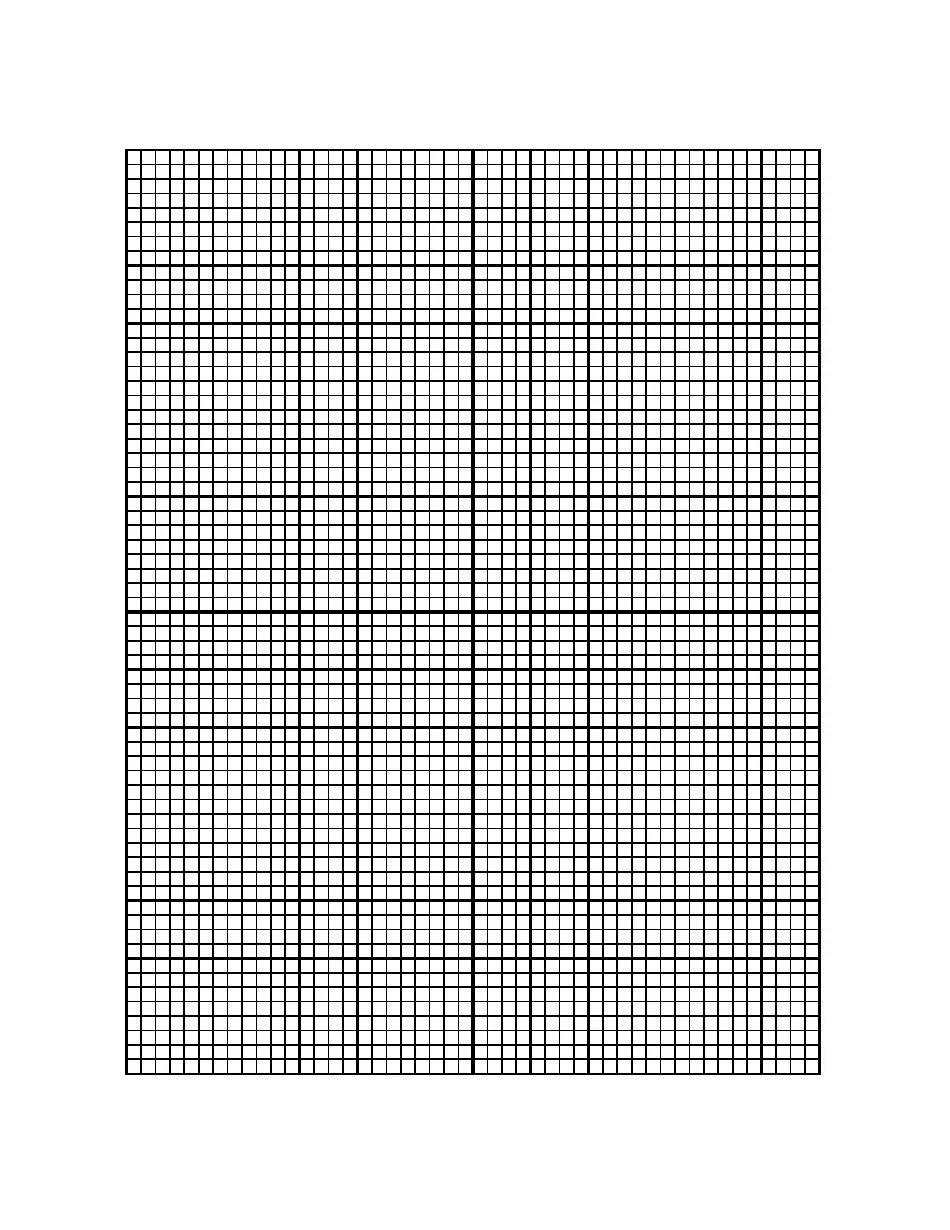 Inch Printable Grid Graph Paper