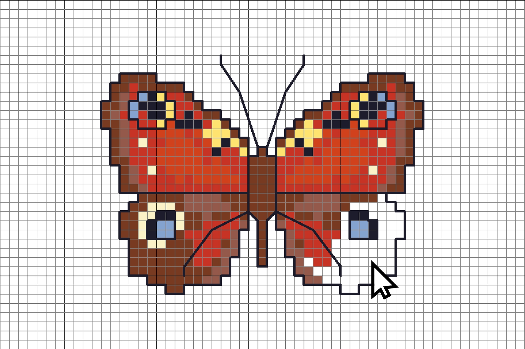 Custom Cross Stitch Graph Paper