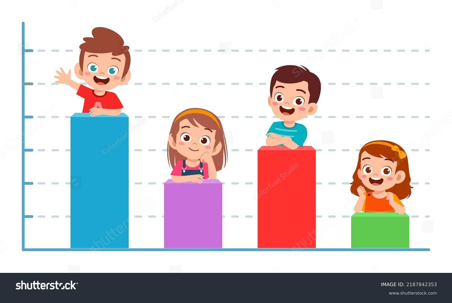 Plain Bar Graph For Kids