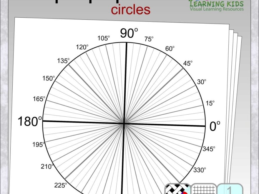 9 Useful Circles Graph Paper Clip Art Bounce Learning Kids
