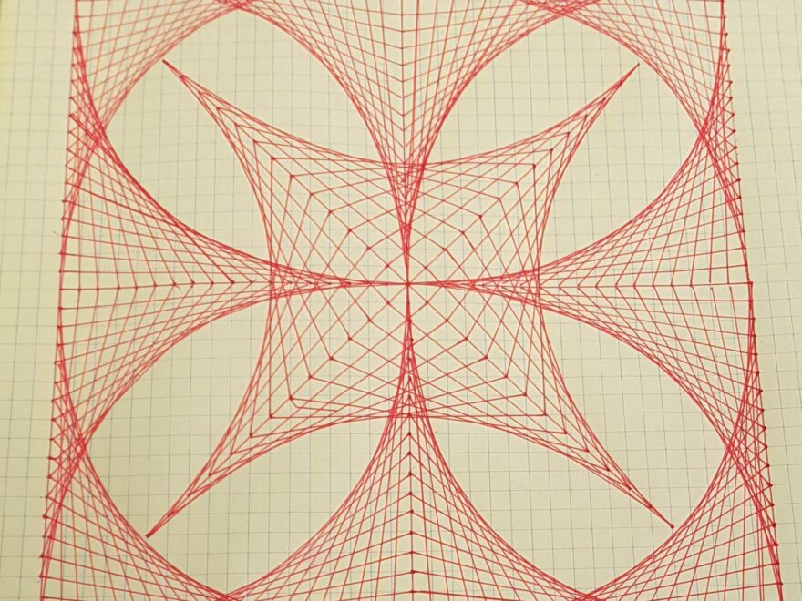 A Drawing Made Exclusively From Straight Lines R mildlyinteresting