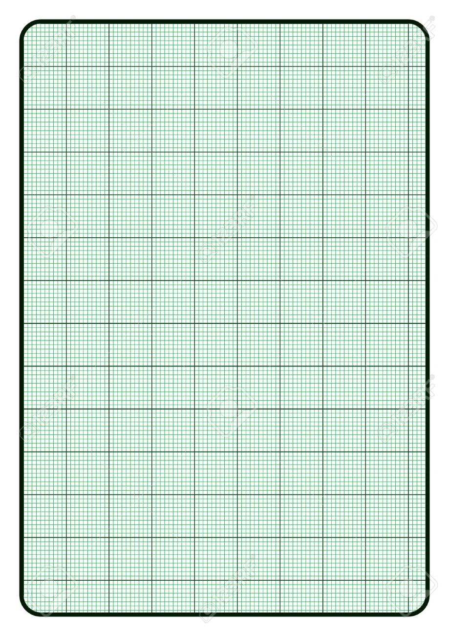 Graph Paper Mm Green A4