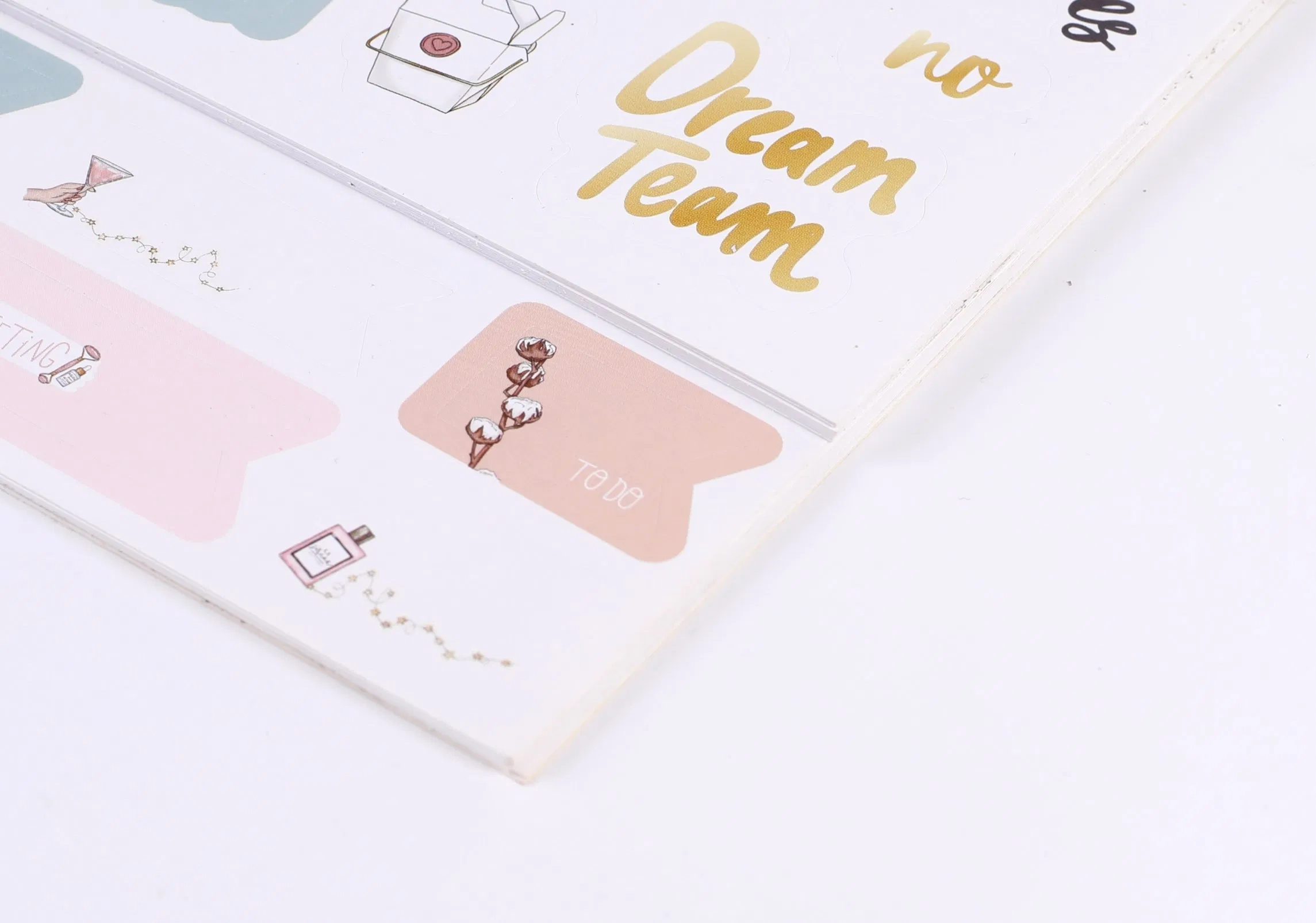 A5 Notebooks Customized Graph Paper Spiral Notebook Planner Custom Logo Pattern Hard Cover Journal Stationery Sketchbook Planner Custom Planner Made in China