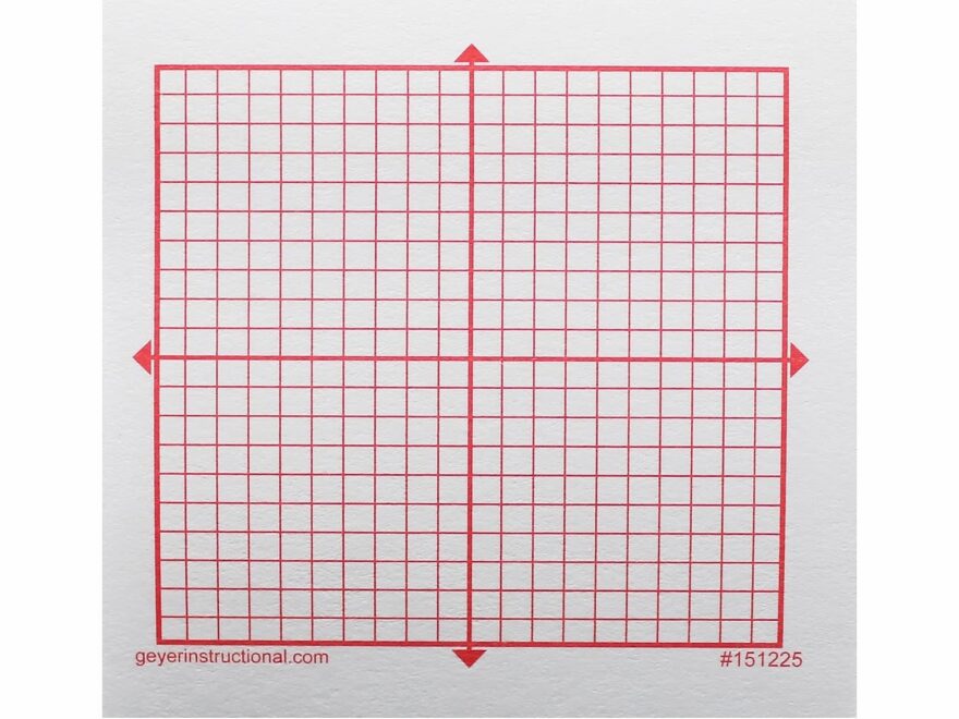 Amazon 20x20 Squares XY Axis Graphing Post It Notes 4 Packs Of 100 Sheets 400 Sheets Total Office Products