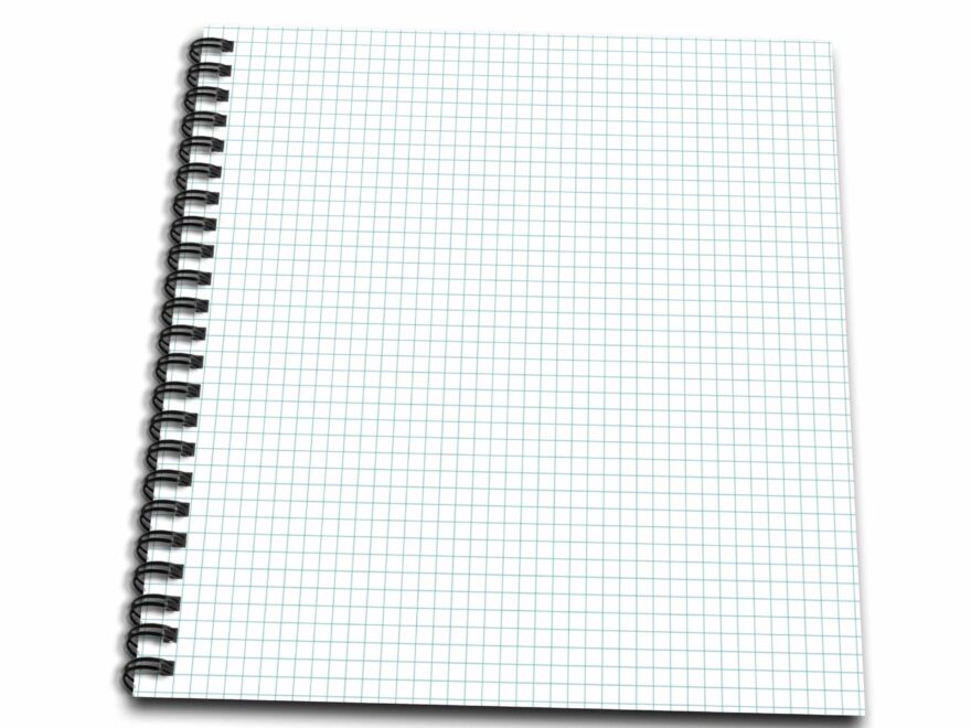Amazon 3dRose Db 215548 1 Blue White Graph Paper Effect Drawing Book 8 By 8 Arts Crafts Sewing
