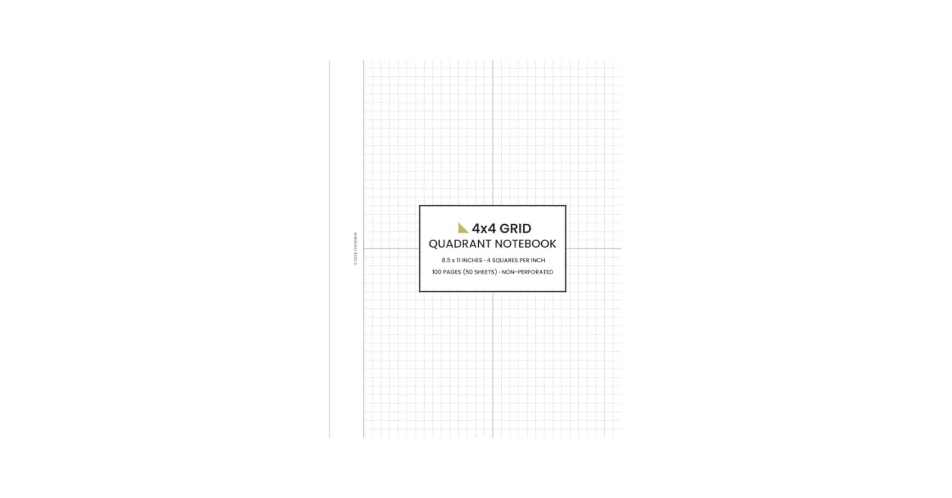 Amazon 4x4 Grid Quadrant Notebook Coordinate Graph Paper Quad Ruled 100 Pages 50 Sheets 8 5 X 11 9798537941613 Overview Desk
