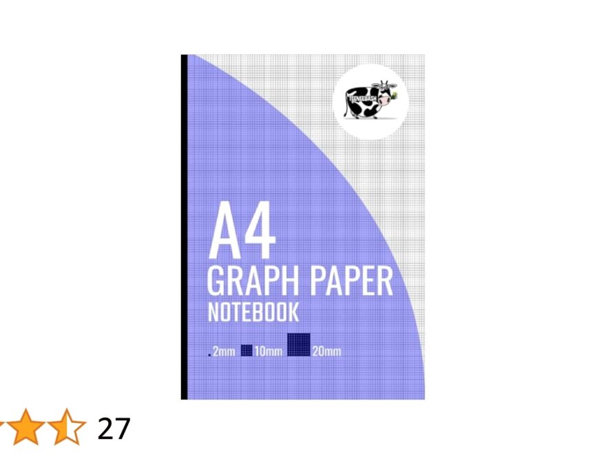 Amazon A4 Graph Paper 100 Pages 2mm Squares Metric Quad Ruled Composition Notebook Grid Paper 9798458075916 Books Teeneebash Books