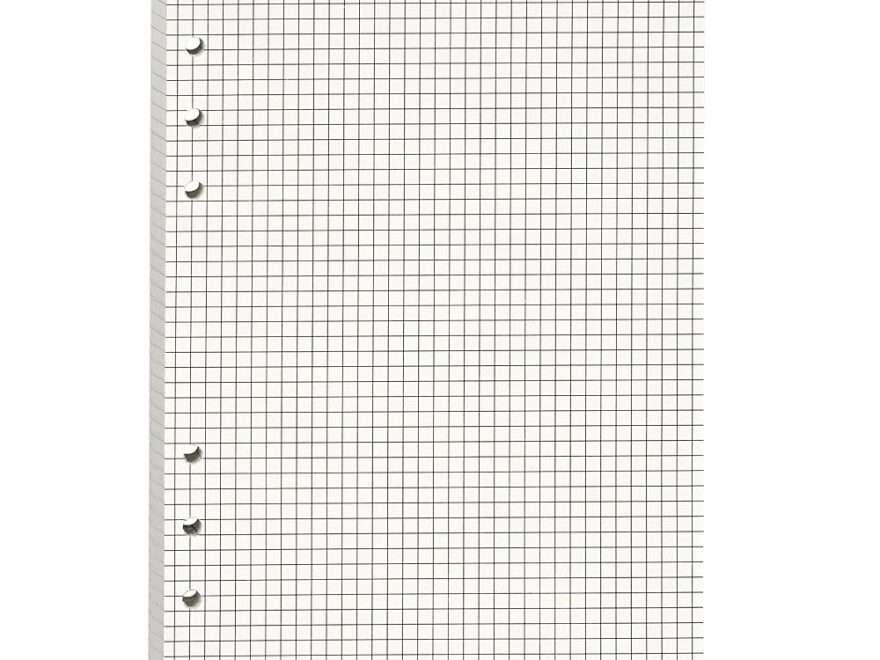 Amazon A5 Grid Refill Paper A5 Graph Rule Paper Quad Rule Filler Paper 6 Hole Punched Loose Leaf Paper For 6 Ring Binders 80 Sheets 160 Pages 8 25x5 6 Inch Beige Office Products