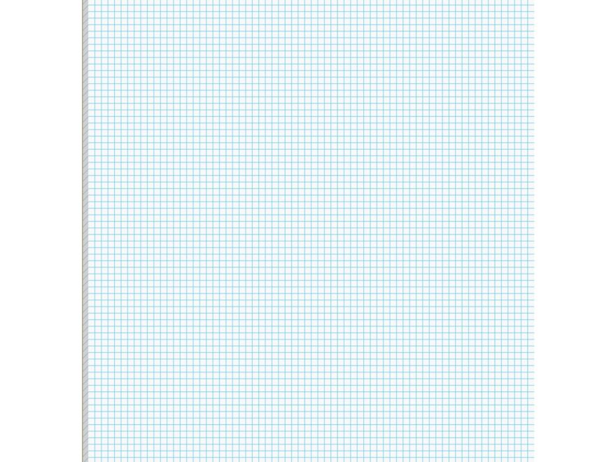 Amazon Ampad Quadrille Pad With 8 Squares Per Inch Letter Size White 50 Sheets Per Pad 22 005 10 Pack Graph Paper Pad Health Household