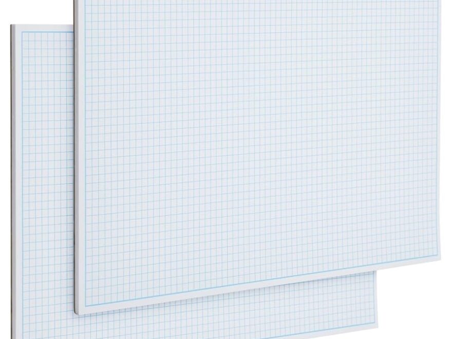 Amazon Bright Creations 2 Pack Engineering Graph Paper Pads 11x17 Quadrille Grid Paper For Drafting Engineering Blueprint Drawing Architect Designers 4 Squares Per Inch 50 Sheets Each Pad Office Products
