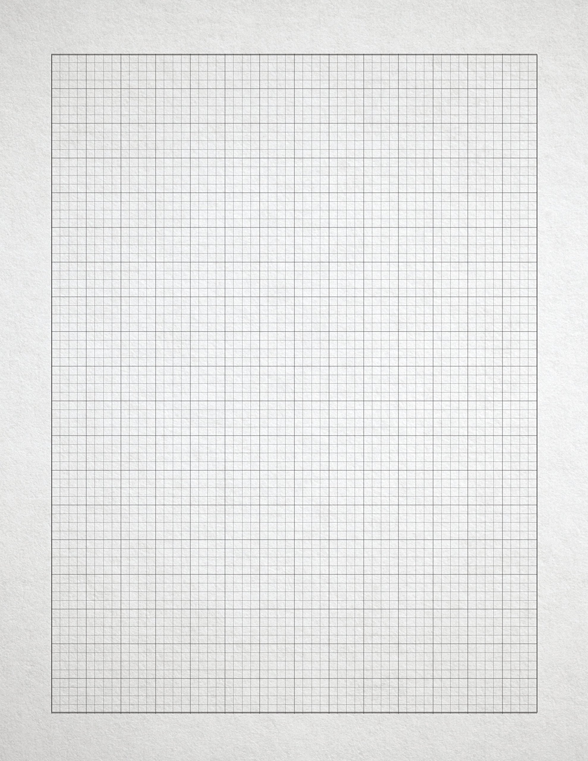 Printable Graph Paper Full Sheet 8 X 11
