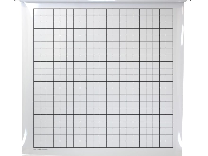 Amazon Geyer Instructional Products 250522 Pull Down Dry Erase Graph Chart 2 Grid 48 Height 63 Length White Black Office Products