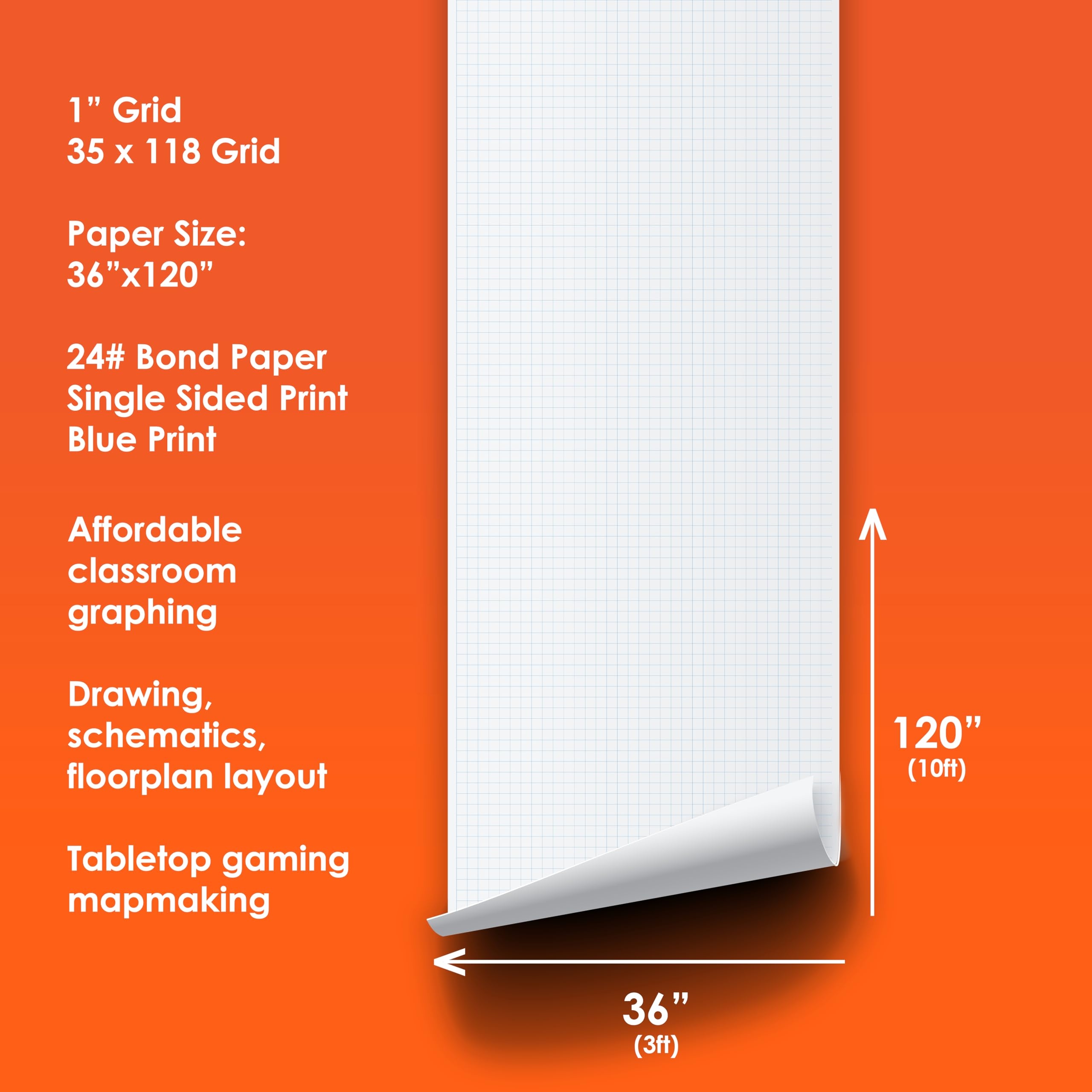 Large Print Graph Paper