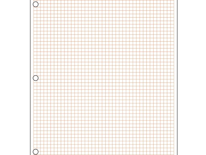 Amazon Geyer Instructional Products Metric Graph Paper 1 2 Cm Squares Double Sided Red Lined 500 Sheet Ream Three Hole Punched Office Products