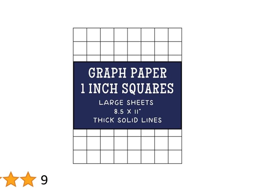 Amazon Graph Paper 1 Inch Squares Large Sheets Thick Solid Lines Grid Of Squares Notebook 9798477449095 Kirk Mariah K Books