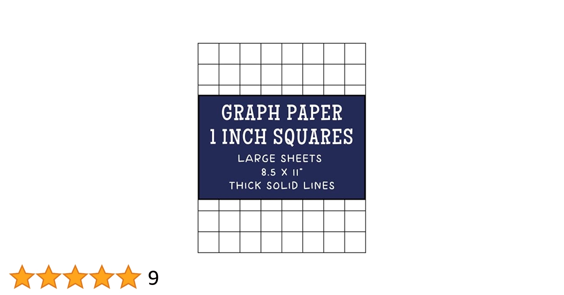 Amazon Graph Paper 1 Inch Squares Large Sheets Thick Solid Lines Grid Of Squares Notebook 9798477449095 Kirk Mariah K Books
