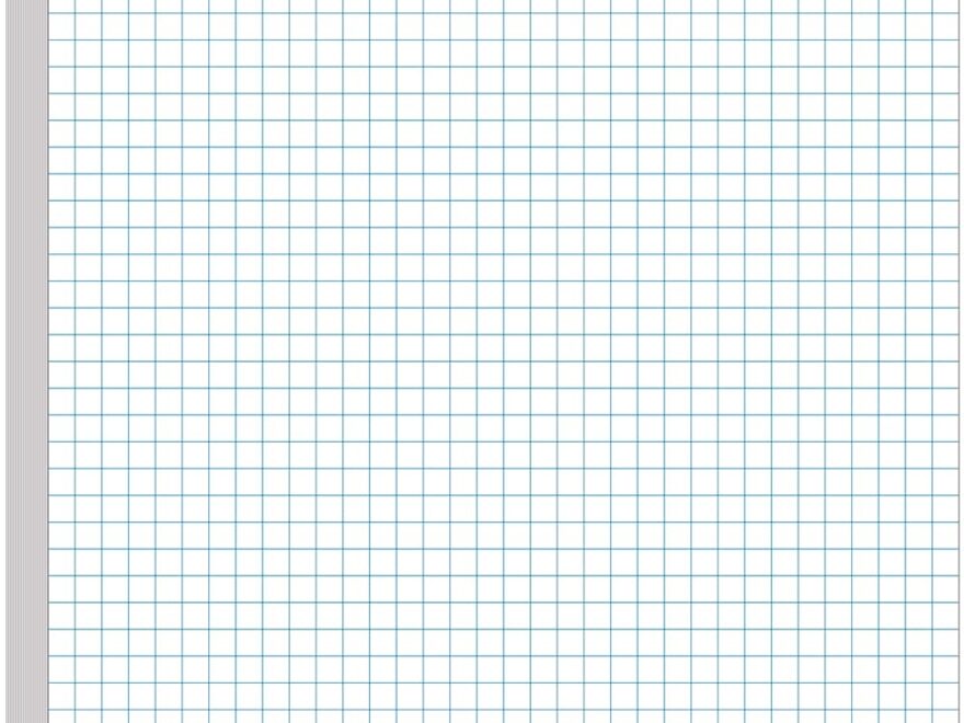 Amazon Graph Paper A4 Grid Paper 4 x4 Blue Quad Rule 100Sheets 200Pages Unpunched Double Sided 100gsm White Paper 8 5 X 11 Office Products