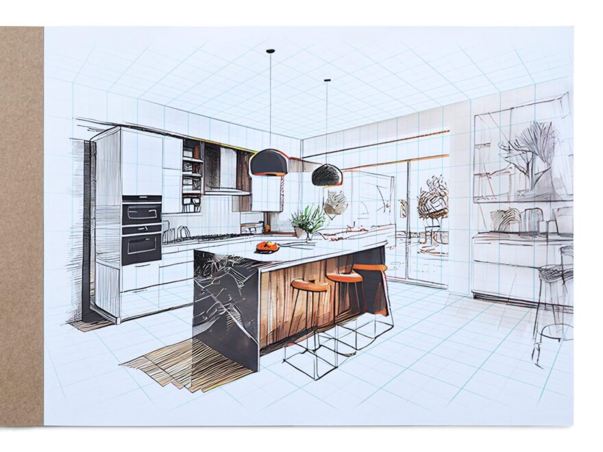 Amazon Koala Tools 40 Page Drawing Pad For 2 Point Perspective Room Grid Sketch Pad With 3D Virtual Walls Design Gridded Graph Paper For Interior Room Design Industrial Architectural 9 X 12 Inches