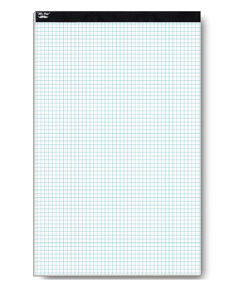 Amazon Mr Pen Graph Paper Grid Paper 4x4 4 Squares Per Inch 17 x11 22 Sheet Office Products