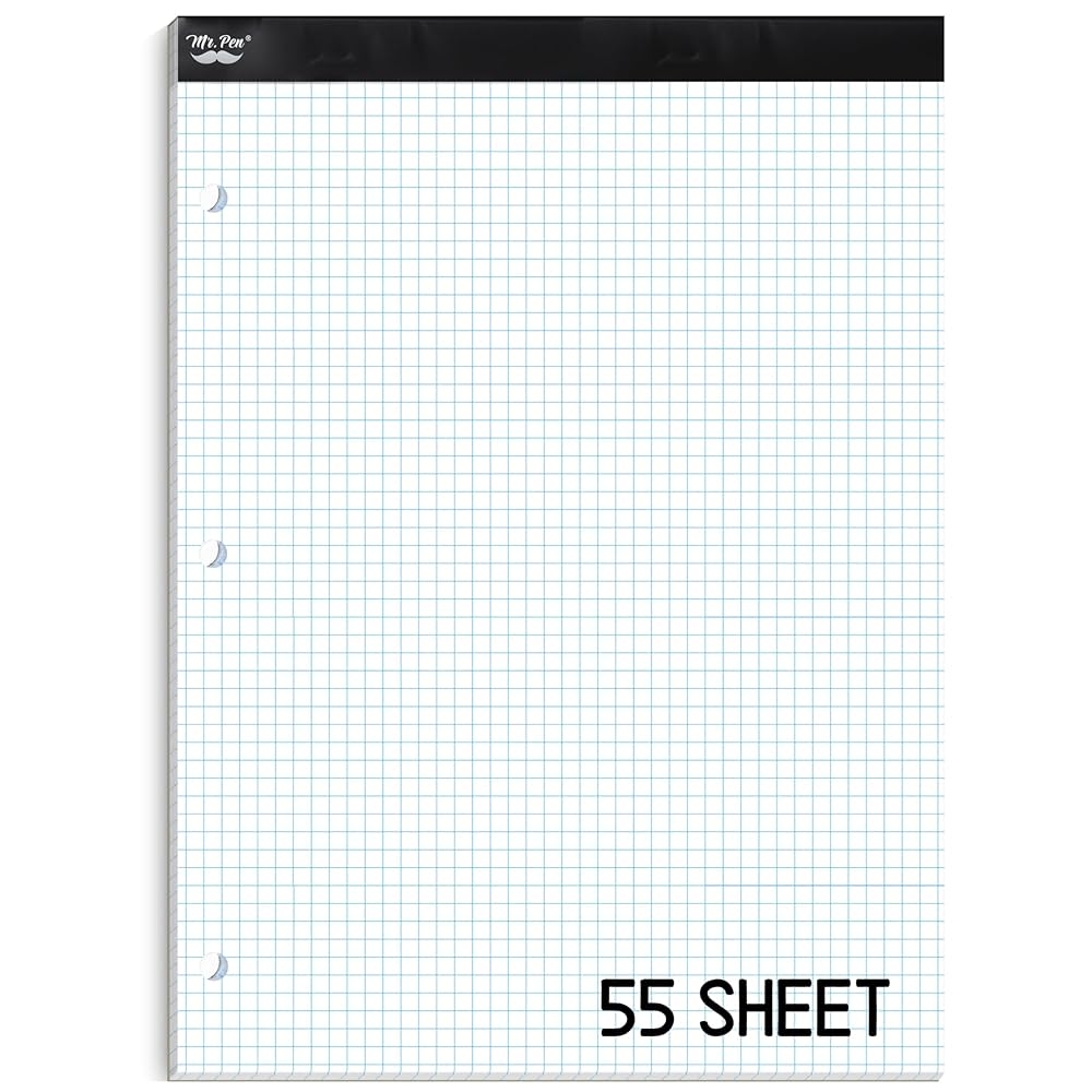 Amazon Mr Pen Graph Paper Pads 8 5 X 11 Inches 55 Sheets 5x5 5 Squares Per Inch 3 Hole Punched 3 Hole Punched Blueprint Grid Paper Pads 8 5 X 11 Math Notebook Office Products Amazon Mr Pen Graph Paper Pads 8 5 X 11 Inches 55 Sheets 5x5 5 Squares Per Inch 3 Hole Punched 3 Hole Punched Blueprint Grid Paper Pads 8 5 X 11 Math Notebook Office Products