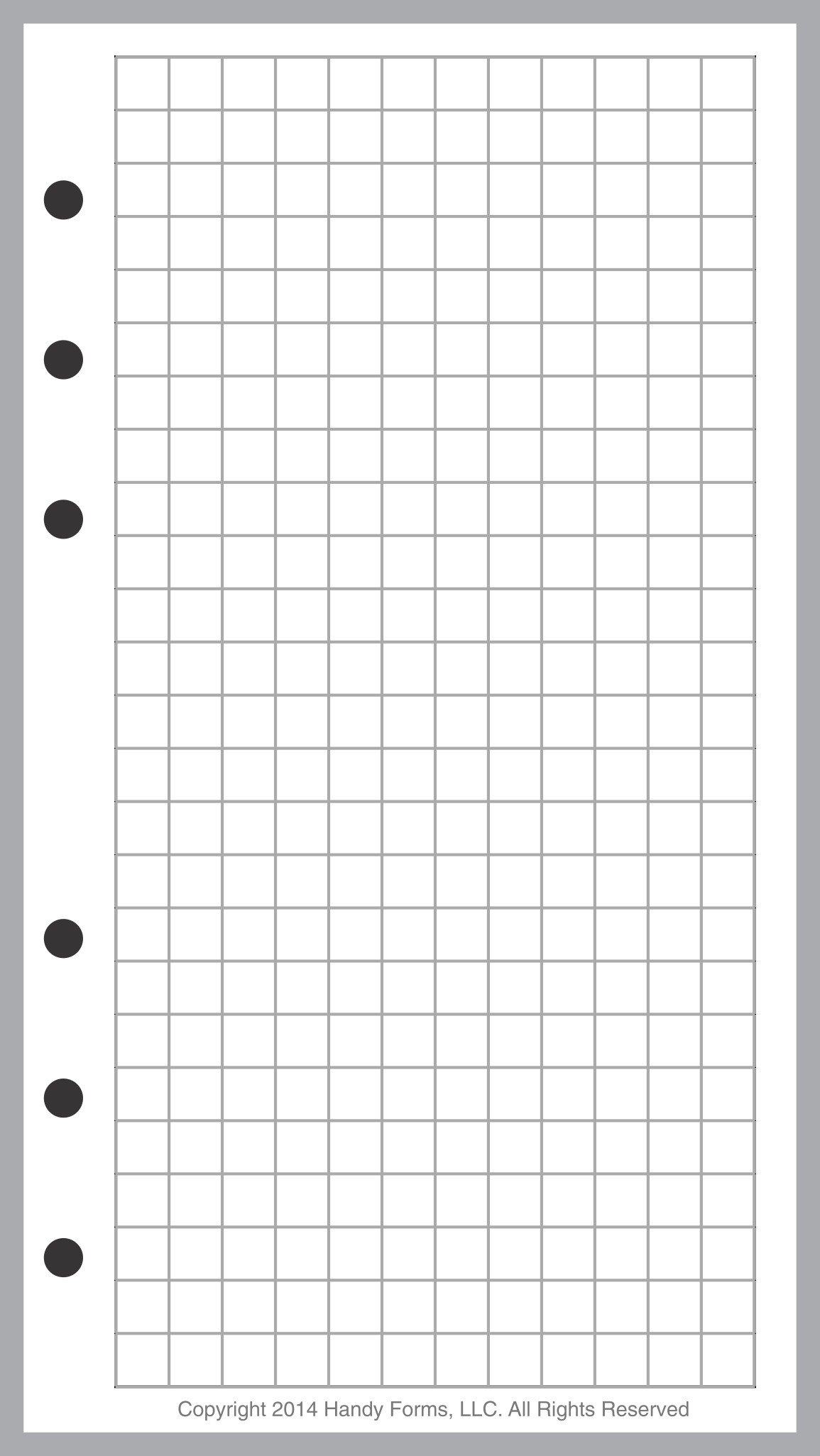 Form Graph Paper Template
