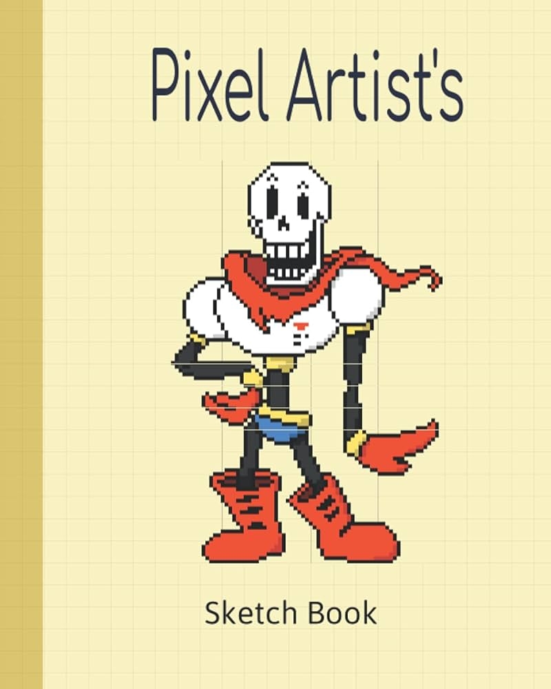 Amazon Pixel Artist s Sketchbook Pixel Art Grid For Pixel Artists Game Graphic Designers Character Designers Low Poly Artists And People Who Love To Graph Paper For Art art3 French Edition 