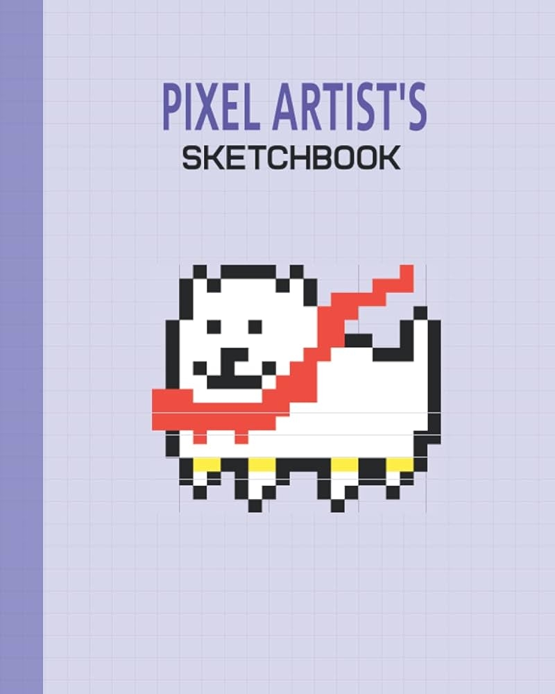 Amazon Pixel Artist s Sketchbook Pixel Art Grid For Pixel Artists Game Graphic Designers Character Designers Low Poly Artists And People Who Love To Graph Paper For Art art5 French Edition 
