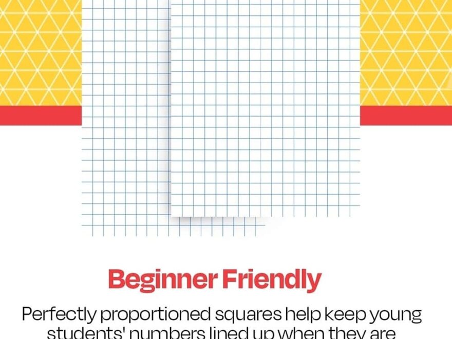 Amazon School Smart Graph Paper 1 4 Inch Rule 9 X 12 Inches White Pack Of 500 Office Products