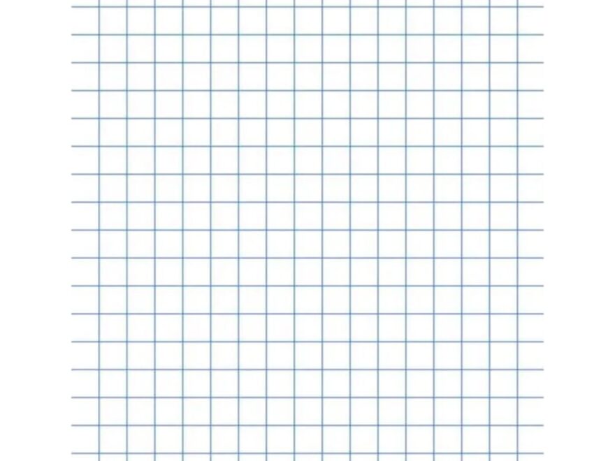 Amazon School Smart Graph Paper 8 1 2 X 11 Inches 1 10 Inch Ruling White 500 Sheets Office Products