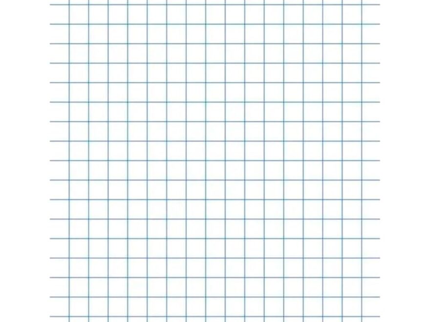 Amazon School Smart Graph Paper Pad 8 1 2 X 11 Inches 1 2 Inch Ruling 50 Sheets Pack Of 12 Pads Large Graph Paper Office Products