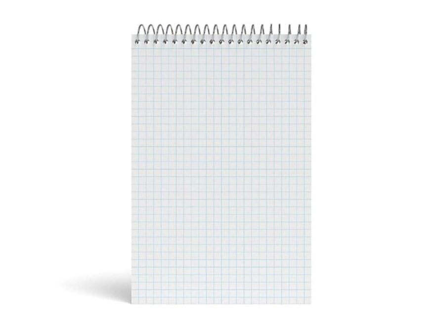 Amazon Staples White Paper Steno Pads Quad Ruled 6 X 9 Pack Of 6 Office Products