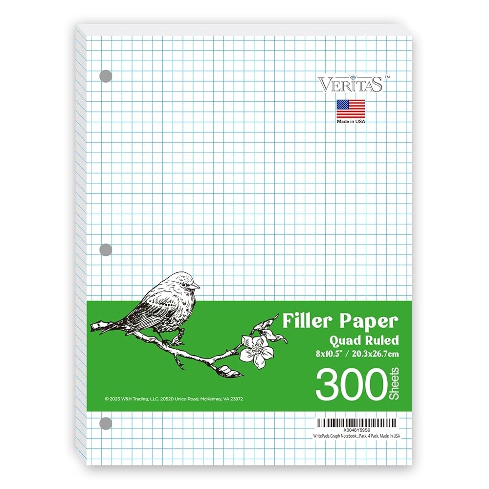1 Pack Graph Paper